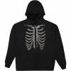 Streetgarm Y2K Rhinestone Skeleton Hoodie