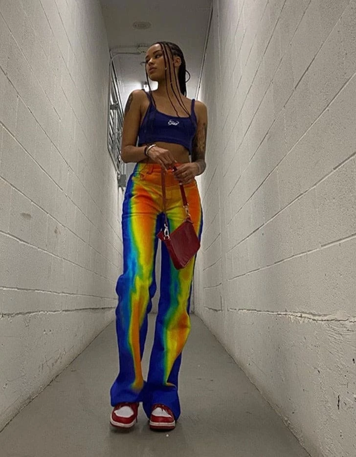 Flash Sale 🥰 Streetgarm Y2K Thermal High Waist Pants ✔️ 8 Streetgarm Y2K Thermal High Waist Pants