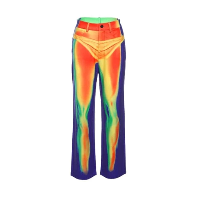 Flash Sale 🥰 Streetgarm Y2K Thermal High Waist Pants ✔️ 3 Streetgarm Y2K Thermal High Waist Pants