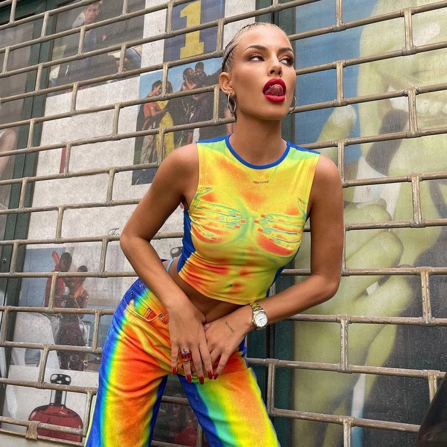 Flash Sale 🥰 Streetgarm Y2K Thermal High Waist Pants ✔️ 5 Streetgarm Y2K Thermal High Waist Pants