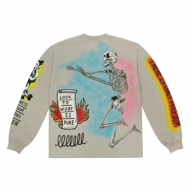 Coupon 😉 Streetgarm Yeezy Wes Lang Bird Long-Sleeve T-Shirt 🌟 4 Streetgarm Yeezy Wes Lang Bird Long-Sleeve T-Shirt