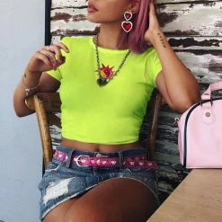 Streetgarm NEW Ying/Yang Cropped T-Shirt